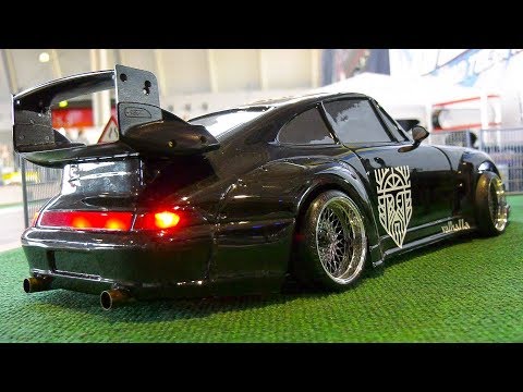 RC MODEL DRIFT CAR PORSCHE 911 TURBO COUPE FROM THE EIGHTIES IN ACTION!! - UCOM2W7YxiXPtKobhrYasZDg