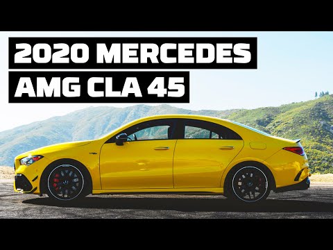 2020 Mercedes-AMG CLA45 at Willow Springs! | Tire Rack's Hot Lap | MotorTrend