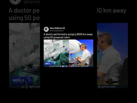 A Doctor Operated From 8,000 KM Away