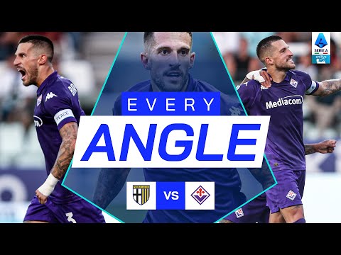 Biraghi opens his campaign with a screamer | Every Angle | Parma-Fiorentina | Serie A 2024/25