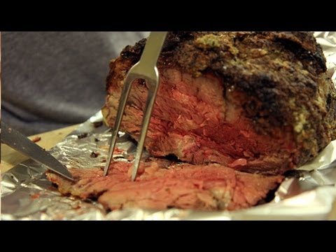 Salt Crusted Prime Rib Recipe - by Laura Vitale - Laura in the Kitchen Episode 274 - UCNbngWUqL2eqRw12yAwcICg