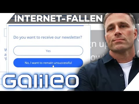 Internet-Fallen: So kann man sie erkennen und umgehen! | Galileo | ProSieben