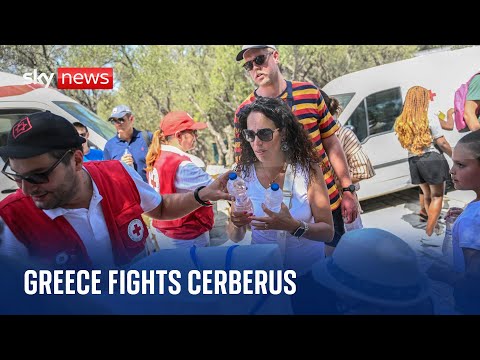 Cerberus heatwave: Greece closes tourist attractions and issues warnings as temperatures rise