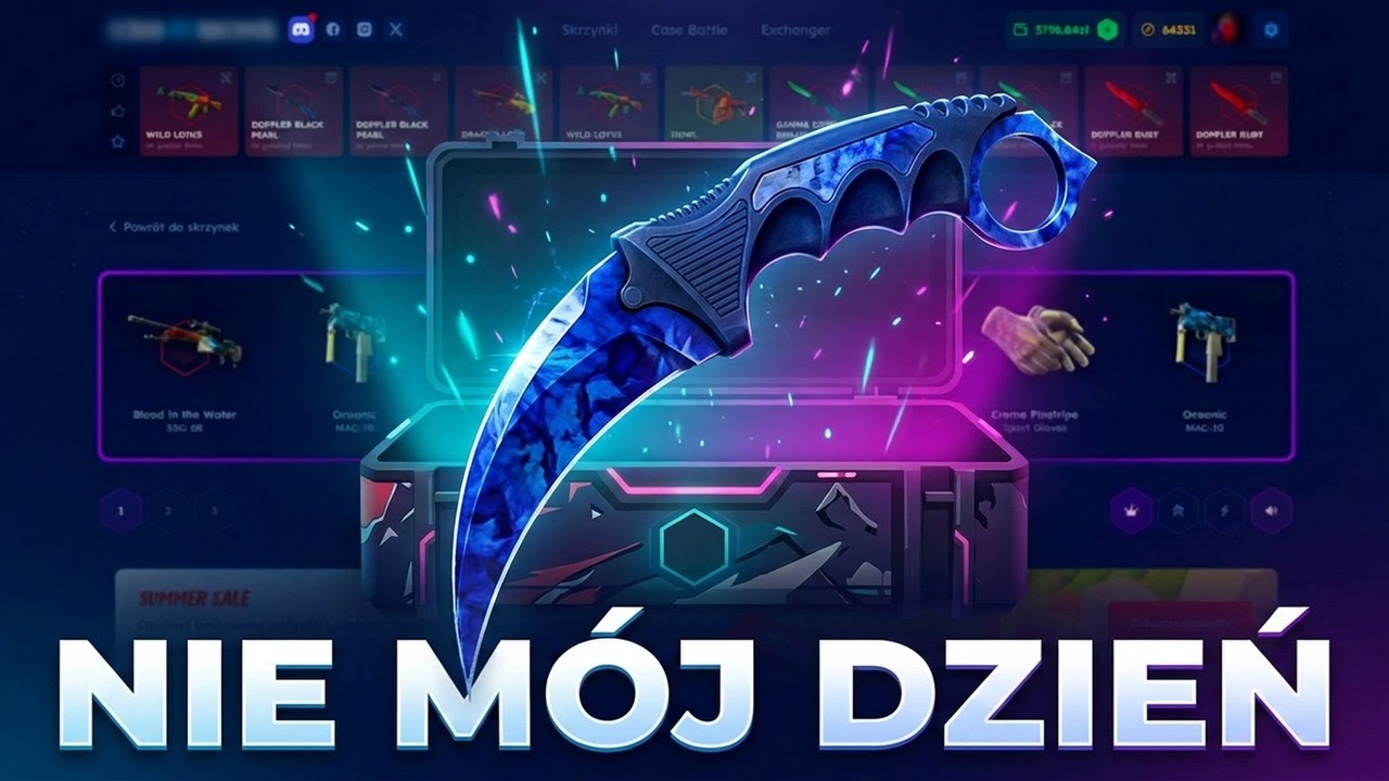 TO NIE BYŁ MÓJ DZIEŃ... | SKINS 💸