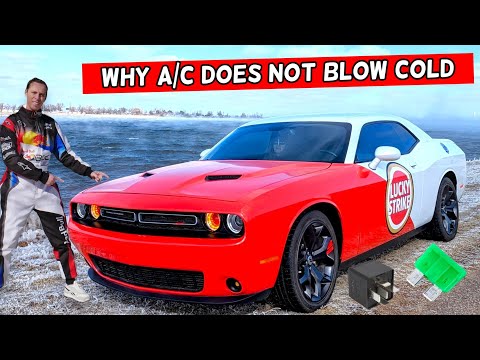 WHY AC AIR CONDITIONER DOES NOT BLOW COLD COOL AIR DODGE CHALLENGER 2014 2015 2016 2017 2018 2019