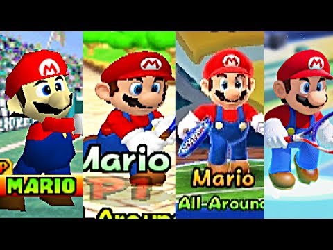 Evolution Of All Characters In Mario Tennis (2000-2017) N64, GBC, Gamecube, GBA, Wii U, 3DS - UCwtnZUOk44DCCFFT6QG6LdA