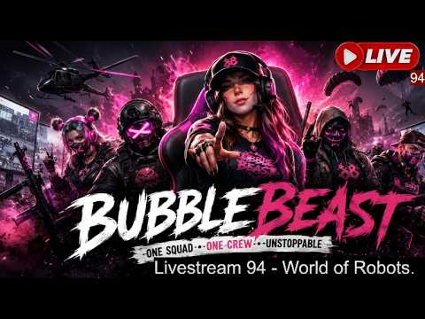 94 🔴LIVE STREAM NEW Battles 🔥 BubbleBeast -Black Umbrella ♥️ gameplay world of robots