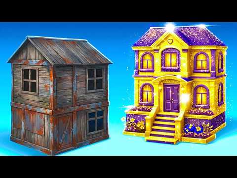 Bogătaș vs Hack-uri DIY pentru școală! Lupta amuzantă a vieții de student