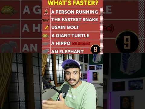 Can YOU Guess Who's Fastest? (99% FAIL)