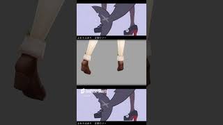 モエチャッカファイア【アユンダ・リス/若山詩音】で踊ってみた　#shorts #zzz #zzzero #mmd #モエチャッカファイア #