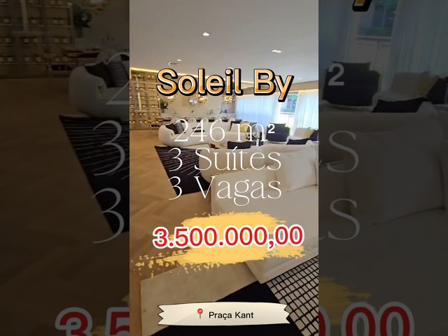 Soleil Lavvi - Valor Promocional 

Torre de 40 Andares
📍Praca Kant - Chácara Klabin 

Apto 246 m² - 3 ou 4 Suítes - 3 Vagas
2 Aptos por Andar 

Piscinas - Qd Tênis - Fitness
Spa - Brinquedoteca

Valor Promocional

 R$ 3.500.000,00 - Unid. 52

Valor m m2 : 14.200 

Venha conhecer nosso decorado !!!

Compre direto pela Construtora 

Corretor Gideão Lavvi
(11) 99265-6558 WhatsApp