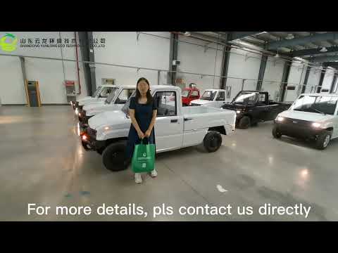 eec l7e electric pickup truck electric cargo van vehicle 4 wheels electric truck