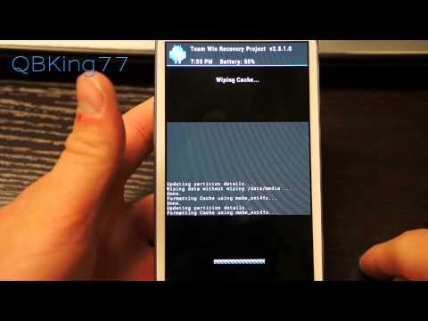 How to Install Stable CyanogenMod 10 JB Rom on Sprint Samsung Galaxy S III - UCbR6jJpva9VIIAHTse4C3hw