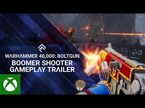 Warhammer 40,000: Boltgun - Boomer Shooter Gameplay Trailer