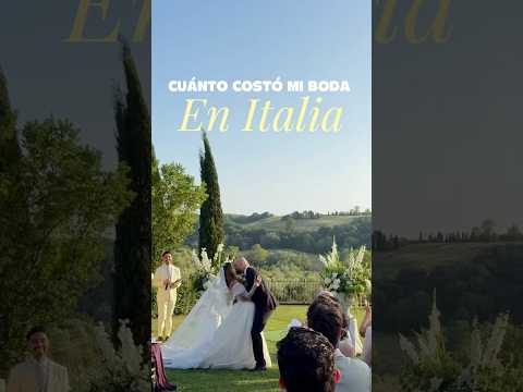 Esto cuesta casarse en Italia