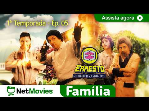 Ernesto, O Exterminador de Seres Monstruosos (e outras porcarias) - T01 - Ep. 05 | NetMovies Família