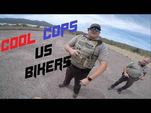 Cool Cops vs Bikers - Bikers RUN From Cool Cops #1 - FNF