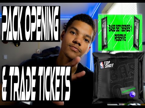RESERVE PACK OPENING & TRADE TICKET STRATEGY | NBA TOP SHOT