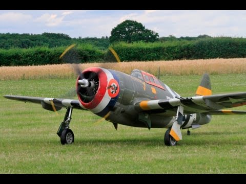 RC COMP ARF P-47 RAZOR BACK 1:4.5 SCALE - MOKI 250cc 5 CYL RADIAL - WILLIS WARBIRDS - 2015 - UCMQ5IpqQ9PoRKKJI2HkUxEw