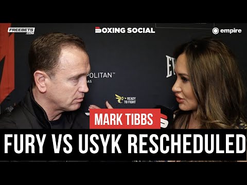 Mark tibbs on johnny fisher win! Reacts to tyson fury vs oleksandr usyk postponement to may 18th