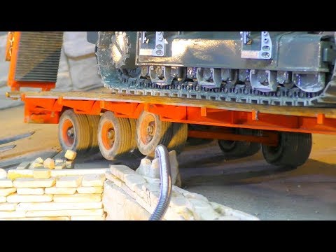 HEAVY RC TRANSPORT AND DANGER WORK! COOL RC ACTION AND NICE MODELS FOR THE RC STREET REPAIR! - UCT4l7A9S4ziruX6Y8cVQRMw