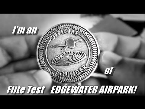 FLITE TEST Edgewater Airpark WORLD OF FLIGHT Founder! - Unboxing My "ENGRAVED STUDIO WALL" Perk - UCVQWy-DTLpRqnuA17WZkjRQ