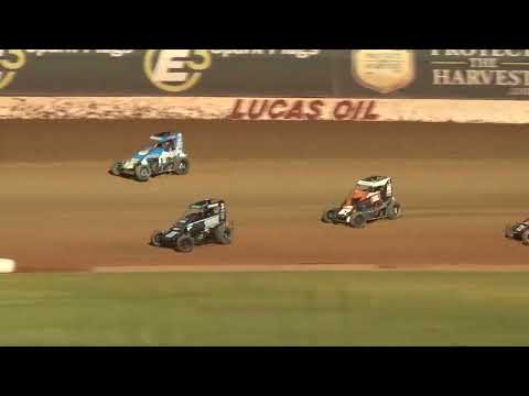 5.7.16 Lucas Oil POWRi National/West Midget League at Lucas Oil Speedway - dirt track racing video image