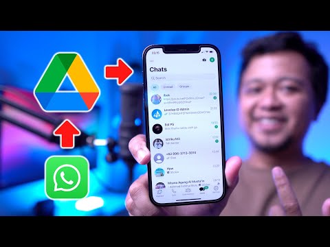 MUDAH BANGET! Cara Restore Whatsapp Dari Google Drive Ke iPhone