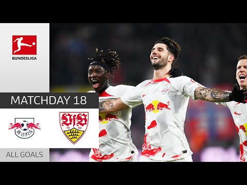 Szoboszlai brace decides Game | Leipzig - VfB Stuttgart 2-1 | Highlights | MD 18 – Bundesliga 22/23