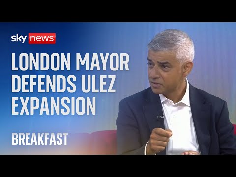 ULEZ expansion 'difficult' but 'vital' decision - Mayor of London