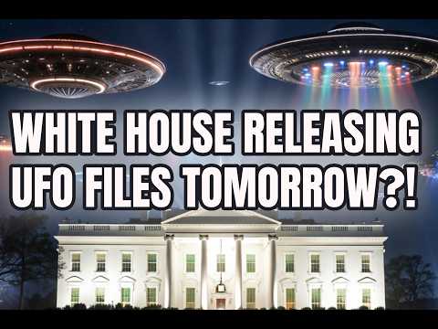 WOW! WHITE HOUSE TO START DISCLOSING UFO FILES TOMORROW!
