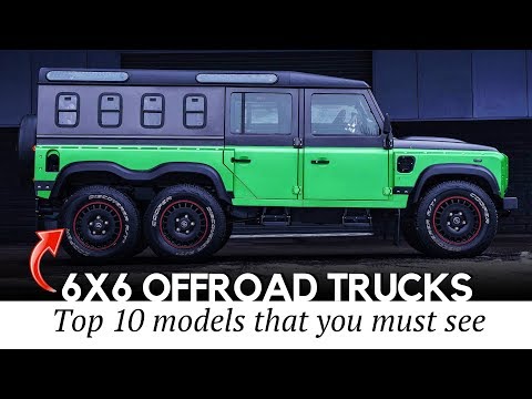 10 Brutal 6х6 Vehicles More Powerful than Ordinary Off-Road Trucks - UCu05qdj67VEs4n0qSLF-80w