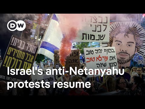 Anti-Netanyahu protests as Israel resumes military offensive in Gaza  | DW News