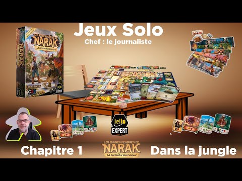 Les ruines perdues de Narak  - La mission disparue - chapitre 1 | Iello Expert | jeu de société