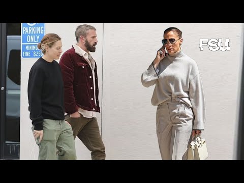 Ben Affleck looks stern after Jennifer Lopez divorce comments as he grabs coffee with assistant