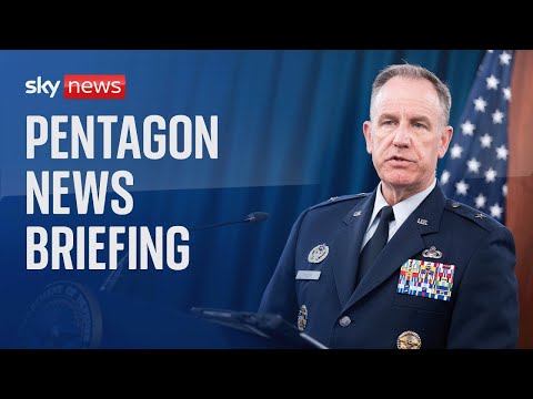 Pentagon holds news conference to address expected US military action against Houthis