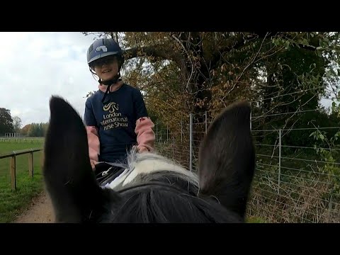 Disabled horse riding charity transforms lives in the UK | AFP