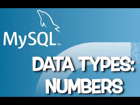 MySQL 101 - Episode 8 :   Datatypes:  numbers (English)