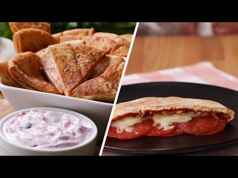 Pita Snacks 9 Ways ? Tasty Recipes