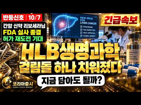 [HLB생명과학 주가전망] 리보세라닙 <strong>허가</strong> 재도전 그룹주 강세