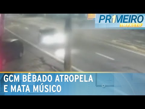 Músico morre após ser atropelado por guarda civil alcoolizado | Primeiro Impacto (05/06/24)