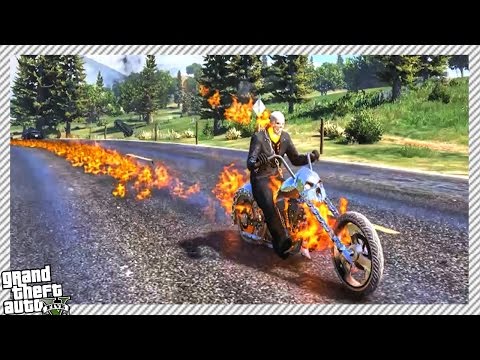 GHOST RIDER ATTACKS USA ARMY BASE & LOS SANTOS POLICE - UCntCTaM2Jz1sLN3iRwabpMA