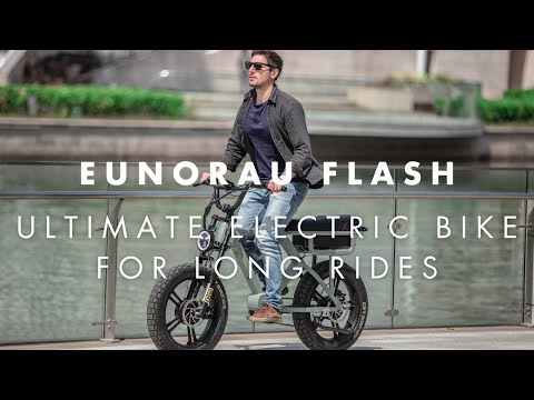 Introducing the Eunorau Flash - The Ultimate Electric Bike for Long Range Adventures! 🚴‍♂️🔋