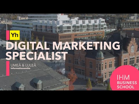 Infomöte | Digital Marketing Specialist i Umeå & Luleå