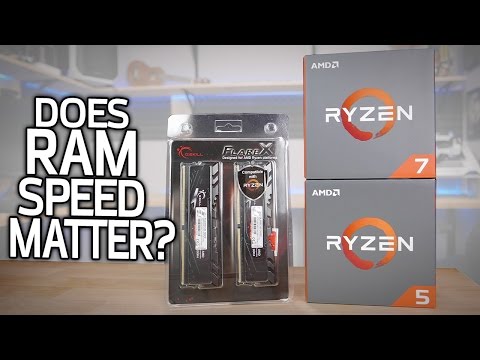 RYZEN TEST: Does RAM Speed Matter? - UCvWWf-LYjaujE50iYai8WgQ