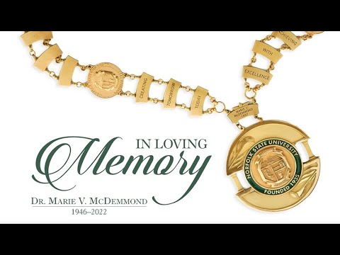 In Honor of Dr. Marie V. McDemmond
