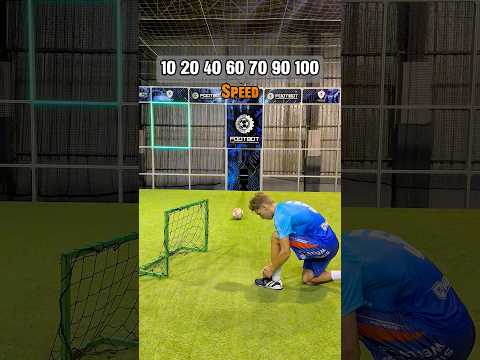 Every Shot Faster Than the Last 😳 Can He Still Score?