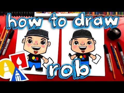 How To Draw Rob From Art For Kids Hub - UC5XMF3Inoi8R9nSI8ChOsdQ