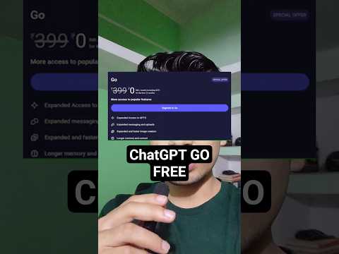 How to Claim FREE ChatGPT GO with UPI