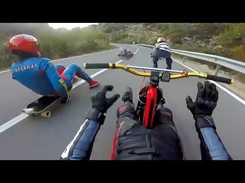 Extreme Downhill Drift Trike, Street Luge & Inline Skating! - UCIJ0lLcABPdYGp7pRMGccAQ